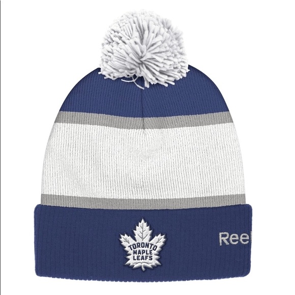 Reebok Maple Leafs Pom Pom hat